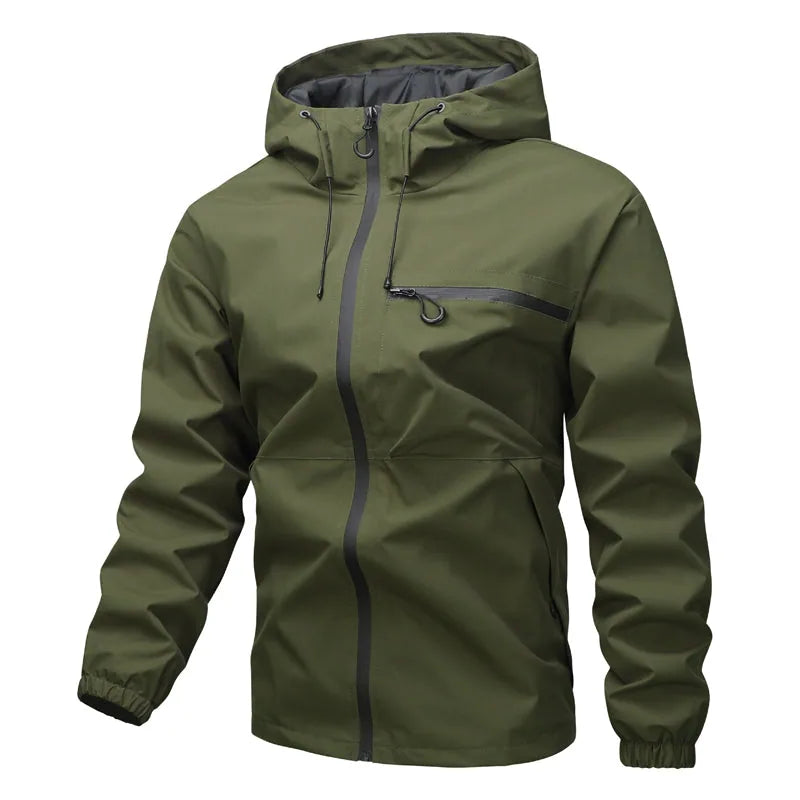 Waterproof Hooded Techwear Jacket