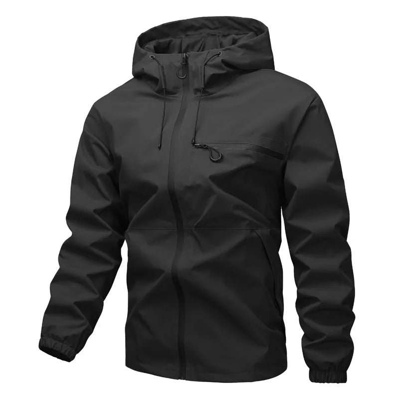 Waterproof Hooded Techwear Jacket