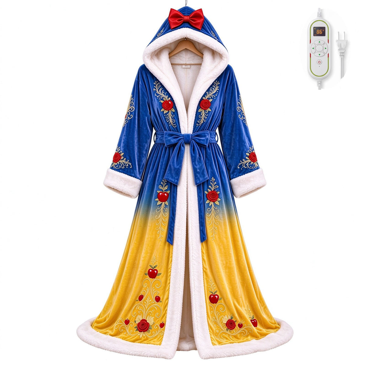 🎄🎄❄️❄️Heated Christmas Hooded Blanket Robe
