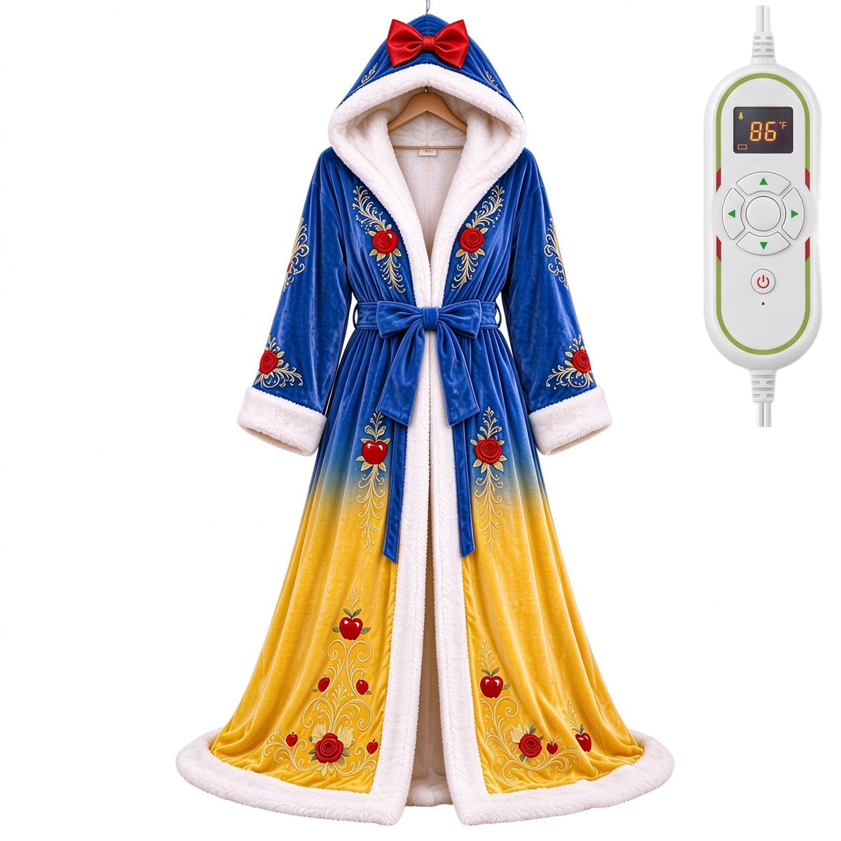 🎄🎄❄️❄️Heated Christmas Hooded Blanket Robe