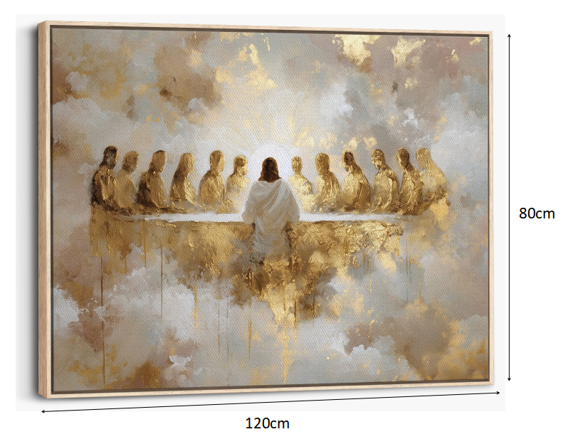 Mountain Cross Faith Canvas Wall Art