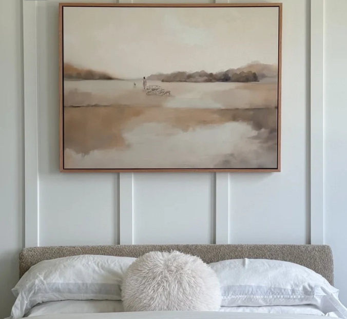Mountain Cross Faith Canvas Wall Art